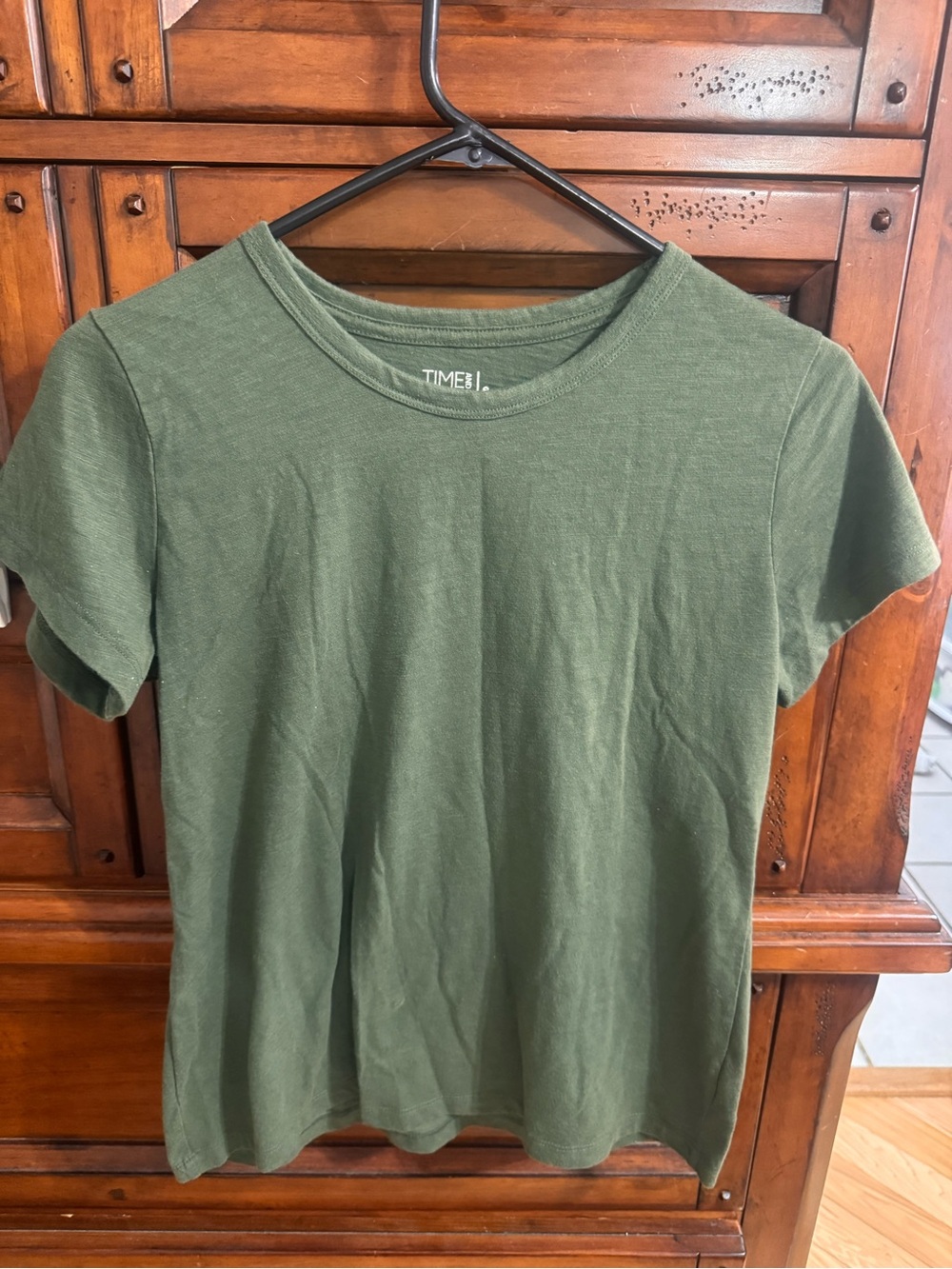 green t shirt